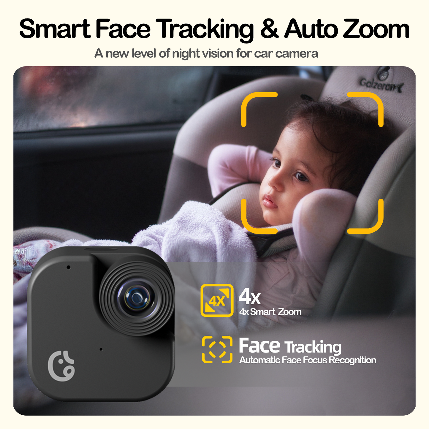 Ellie Baby Car Monitor